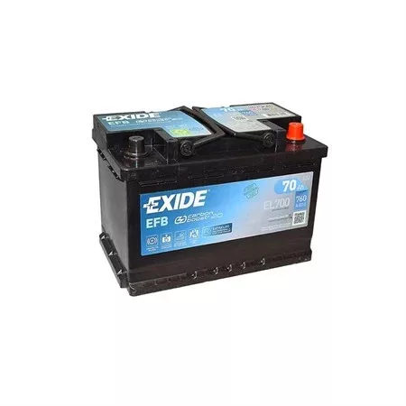 EFB EXIDE START-STOP EL700 70Ah 12V AKKUMULÁTOR