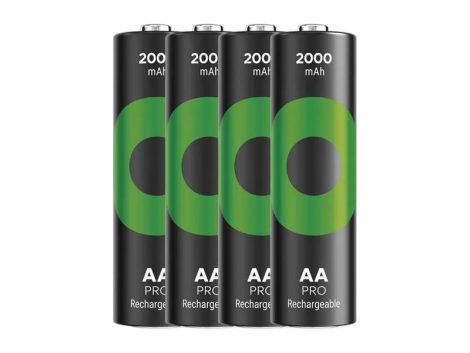 Battery AA (R6) rechargeable 1,2V/2000mAh GP Recyko Pro Professional 4pcs