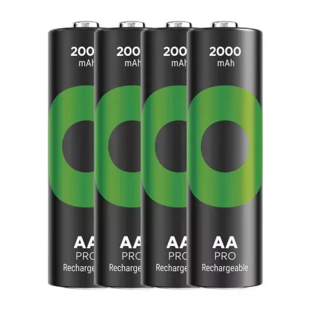 AA (R6) újratölthető akkumulátor 1,2V/2000mAh GP Recyko Pro Professional 4db AA (R6) újratölthető akkumulátor 1,2V/2000mAh GP Recyko Pro Professional 4db