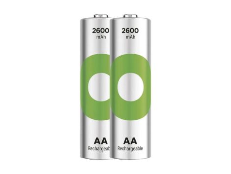 Battery AA (R6) rechargeable 1,2V/2600mAh GP Recyko 2pcs