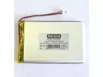 Rechargeable LiPo battery 3,7V/2500mAh 555075