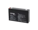 Zárt ólom-sav akkumulátor 6V 7Ah VIPOW BAT0207