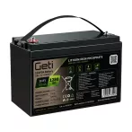   GETI GBL-12-100BV2 12.8V 100Ah LiFePO4 akkumulátor Bluetooth-szal