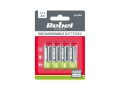   AA (R06) rechargeable batteries 1,2V/2600mAh REBEL 4pcs / blister BAT2012