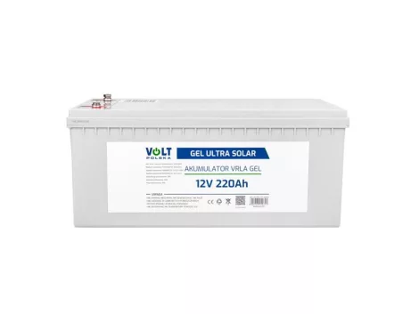 Gel battery 12V 220Ah V-PRO ULTRA SOLAR DEEP CYCLE