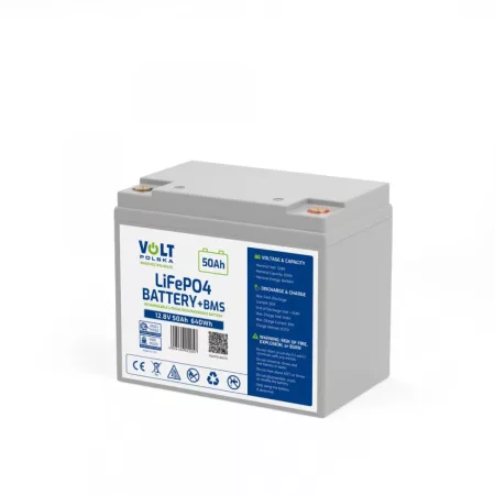 LiFePO4 akkumulátor 12,8V 50Ah VOLT