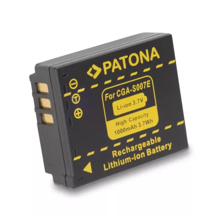 Akkumulátor Panasonic CGA-S007E 1000mAh Li-Ion 3,7V PATONA PT1043