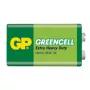 6F22 (9V) Zn-Cl GP Greencell akkumulátor 1db / zsugor