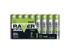 Battery AAA (R03) alkaline RAVER  8ks