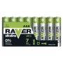 AAA (R03) alkáli RAVER 8db