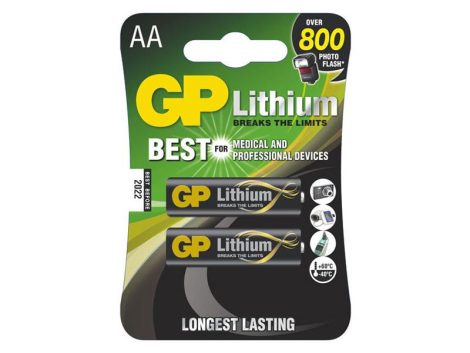 Lithium battery AA R6 1,5V GP 2pcs / blister