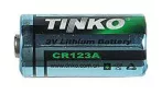 CR123A TINKO lítium elem CR123A TINKO lítium elem