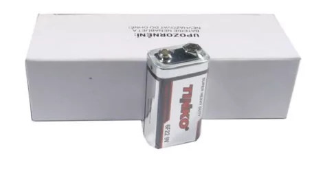 Battery 6F22 (9V) Zn-Cl TINKO package 10pcs