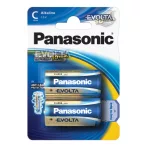 C (R14) alkáli PANASONIC Evolta 2db / bliszter C (R14) alkáli PANASONIC Evolta 2db / bliszter