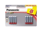   Battery AAA (R03) alkaline PANASONIC Everyday Power 8pcs / blister