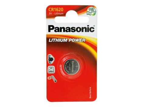 Battery CR1620 PANASONIC lithium 1pc / blister