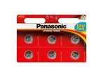 Battery CR2016 PANASONIC lithium 6pcs / blister