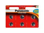 Battery CR2025 PANASONIC lithium 6pcs / blister