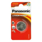 CR2430 PANASONIC lítium elem 1db / bliszter CR2430 PANASONIC lítium elem 1db / bliszter