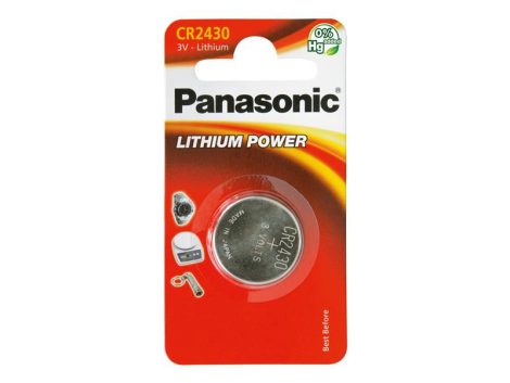 Battery CR2430 PANASONIC lithium 1pc / blister