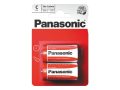 Battery C (R14) Zn-Cl PANASONIC Red 2pcs / blister
