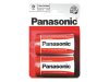 Battery D (R20) Zn-Cl PANASONIC Red 2pcs / blister