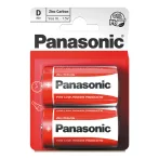 D (R20) Zn-Cl PANASONIC Red 2db / bliszter