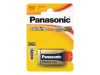 Battery 6F22 (9V) alkaline PANASONIC Power alk 6LR61 1pc / blister
