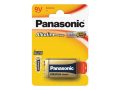   Battery 6F22 (9V) alkaline PANASONIC Power alk 6LR61 1pc / blister