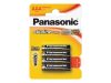 Battery AAA (R03) alkaline PANASONIC Alkaline Power 4pcs / blister
