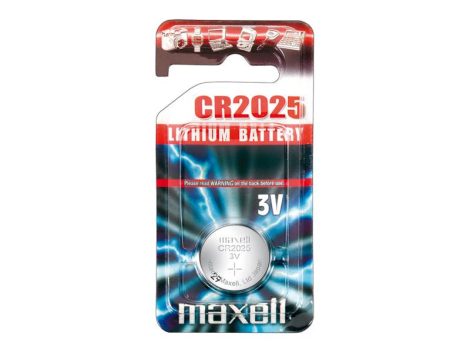 Battery CR2025 MAXELL lithium 1pc / blister