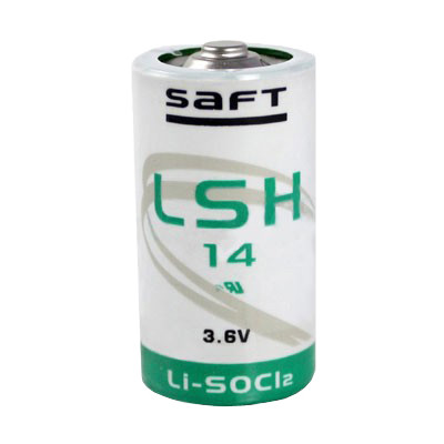 Lithium battery LSH 14 3,6V/5800mAh SAFT
