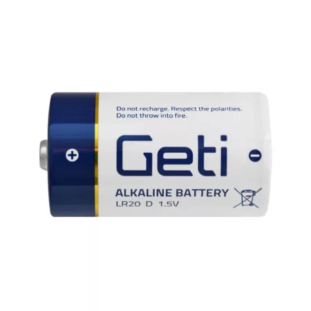 D (LR20) alkáli elem GETI
