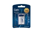 Battery 9V (6LR61) alkaline GETI