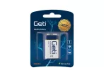 Battery 9V (6LR61) alkaline GETI