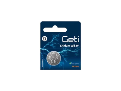 Battery CR2032 GETI lithium