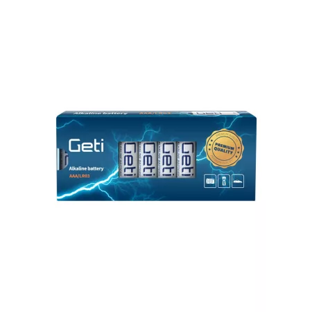 AAA (LR03) alkáli elem GETI 1,5V 10db AAA (LR03) alkáli elem GETI 1,5V 10db