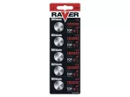 Battery CR2032 RAVER lithium 5pcs