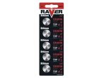 Battery CR2016 RAVER lithium  5pcs
