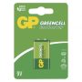 Battery 6F22 (9V) Zn-Cl GP Greencell 1pc / blister