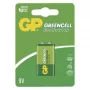 Battery 6F22 (9V) Zn-Cl GP Greencell 1pc / blister