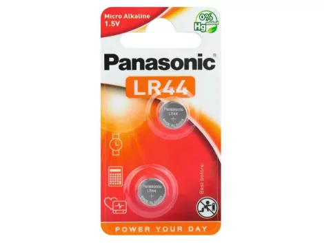 Battery LR44 (A76) PANASONIC Cell Power alkaline 2pcs / blister