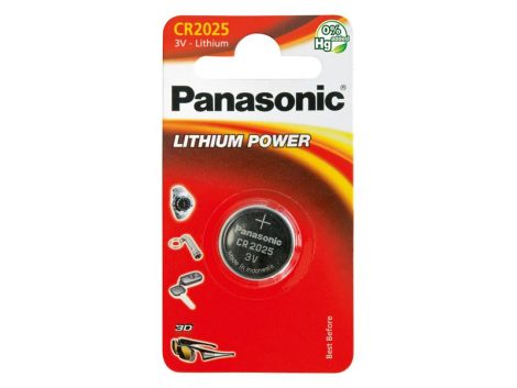 Battery CR2025 PANASONIC lithium 1pc / blister