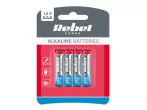   Battery AAA LR03 alkaline REBEL Alkaline Power 4pcs / blister BAT0060B