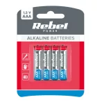   AAA LR03 alkáli REBEL Alkaline Power 4 db / bliszter BAT0060B