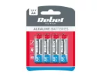 Battery AA (R6) alkaline REBEL Alkaline Power 4pcs / blister BAT0061B Battery AA (R6) alkaline REBEL Alkaline Power 4pcs / blister BAT0061B