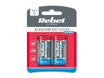   Battery C (R14) alkaline REBEL EXTREME Alkaline Power 2pcs / blister BAT0093B