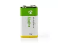 Battery 9V (6LR61) alkaline NEDIS BAAKLR611BL 1pc / blister