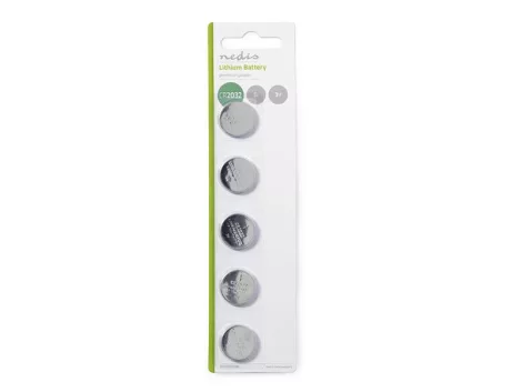 Battery CR2032 Lithium NEDIS BALCR20325BL 5pcs / blister