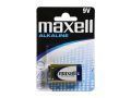 Battery 6LR61 (9V) alkaline MAXELL 1pc /  blister